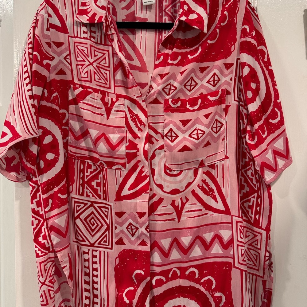 Rachel Zoe Red and Pink Garment